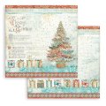 Stamperia 12x12 Scrapbooking Pad - Christmas Greetings
