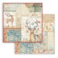 Stamperia 12x12 Scrapbooking Pad - Christmas Greetings