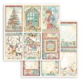 Stamperia 12x12 Scrapbooking Pad - Christmas Greetings