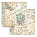 Stamperia 12x12 Scrapbooking Pad - Christmas Greetings