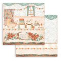 Stamperia 12x12 Scrapbooking Pad - All Around Christmas