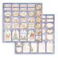 Stamperia 8x8 Mini Scrapbooking Pad - Winter Valley
