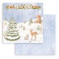 Stamperia 8x8 Mini Scrapbooking Pad - Winter Valley