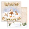 Stamperia 8x8 Mini Scrapbooking Pad - Winter Valley