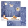 Stamperia 8x8 Mini Scrapbooking Pad - Winter Valley