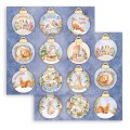 Stamperia 8x8 Mini Scrapbooking Pad - Winter Valley