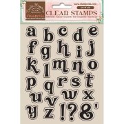 Stamperia 14x18cm Acrylic Stamp - Create Happiness - Alphabet