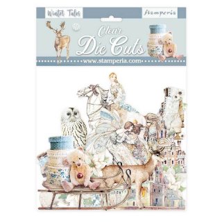 Stamperia Clear Die Cuts - Winter Tales