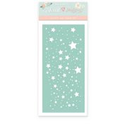 Stamperia 12x25cm Thick Stencil - Stars