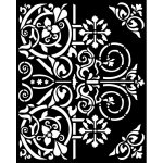 Stamperia 20x25cm Thick Stencil - Magic Forest - Door Ornaments