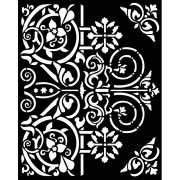 Stamperia 20x25cm Thick Stencil - Magic Forest - Door Ornaments