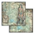 Stamperia 12x12 Scrapbooking Pad - Magic Forest Background Selection