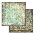 Stamperia 12x12 Scrapbooking Pad - Magic Forest Background Selection