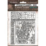 Stamperia 14x18cm Acrylic Stamp - Magic Forest - Bricks