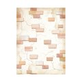 Stamperia Create Happiness Oh lá lá! 8pk Selection A6 Background Rice Papers