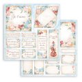 Stamperia 12x12 Scrapbooking Pad - Create Happiness - Oh lá lá!