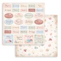 Stamperia 12x12 Scrapbooking Pad - Create Happiness - Oh lá lá!