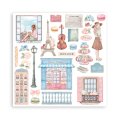 Stamperia 12x12 Scrapbooking Pad - Create Happiness - Oh lá lá!