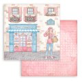 Stamperia 12x12 Scrapbooking Pad - Create Happiness - Oh lá lá!