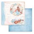 Stamperia 12x12 Scrapbooking Pad - Create Happiness - Oh lá lá!