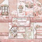 Stamperia 12x12 Scrapbooking Pad - Roseland