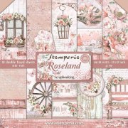 Stamperia 12x12 Scrapbooking Pad - Roseland