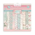 Stamperia 12x12 Scrapbooking Pad - Sweet Winter Background Selection
