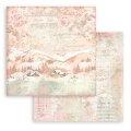 Stamperia 12x12 Scrapbooking Pad - Sweet Winter Background Selection