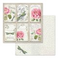 Stamperia 12x12 Scrapbooking Pad - Letters & Flowers