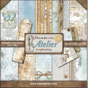 Stamperia 12x12 Scrapbooking Pad - Atelier