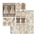 Stamperia 12x12 Scrapbooking Pad - Old Lace