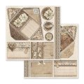 Stamperia 12x12 Scrapbooking Pad - Old Lace