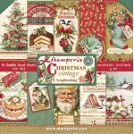 Stamperia 12x12 Scrapbooking Pad - Christmas Vintage