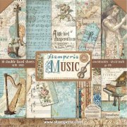 Stamperia 12x12 Scrapbooking Pad - Music