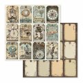 Stamperia 12x12 Scrapbooking Pad - Voyages Fantastiques