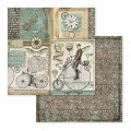Stamperia 12x12 Scrapbooking Pad - Voyages Fantastiques