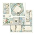 Stamperia 12x12 Scrapbooking Pad - Azulejos de Sueno