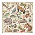 Stamperia 12x12 Scrapbooking Pad - Forest