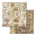 Stamperia 12x12 Scrapbooking Pad - Forest