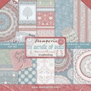 Stamperia 12x12 Scrapbooking Pad - 26 Secrets of India