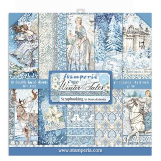 Stamperia 12x12 Scrapbooking Pad - Winter Tales