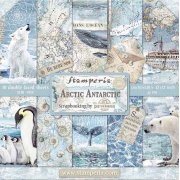 Stamperia 12x12 Scrapbooking Pad - Arctic Antarctic