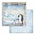 Stamperia 12x12 Scrapbooking Pad - Arctic Antarctic