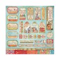 Stamperia 12x12 Scrapbooking Pad - Christmas Patchwork