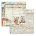 Stamperia 12x12 Scrapbooking Pad - Christmas Patchwork