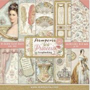 Stamperia 8x8 Mini Scrapbooking Pad - Princess