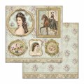 Stamperia 8x8 Mini Scrapbooking Pad - Princess