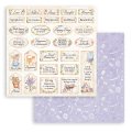 Stamperia 8x8 Mini Scrapbooking Pad - Create Happiness - Welcome Home