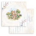 Stamperia 8x8 Mini Scrapbooking Pad - Create Happiness - Welcome Home