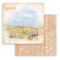 Stamperia 8x8 Mini Scrapbooking Pad - Create Happiness - Welcome Home